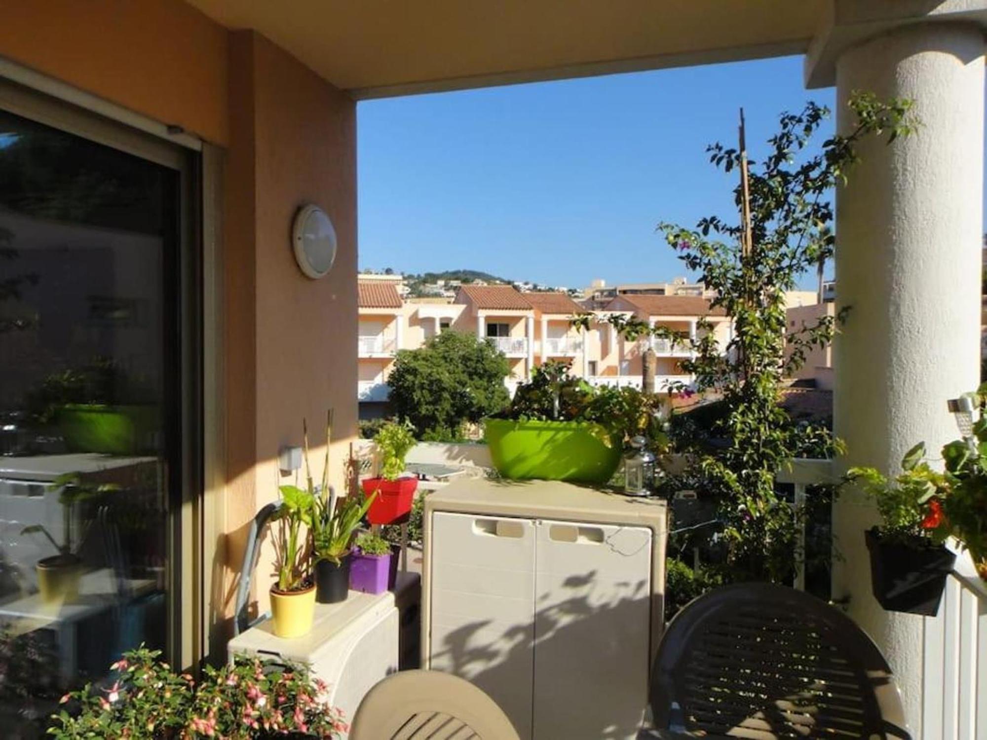 Appartement Accueillant A Golfe Juan 30 M² Piscine Zewnętrze zdjęcie