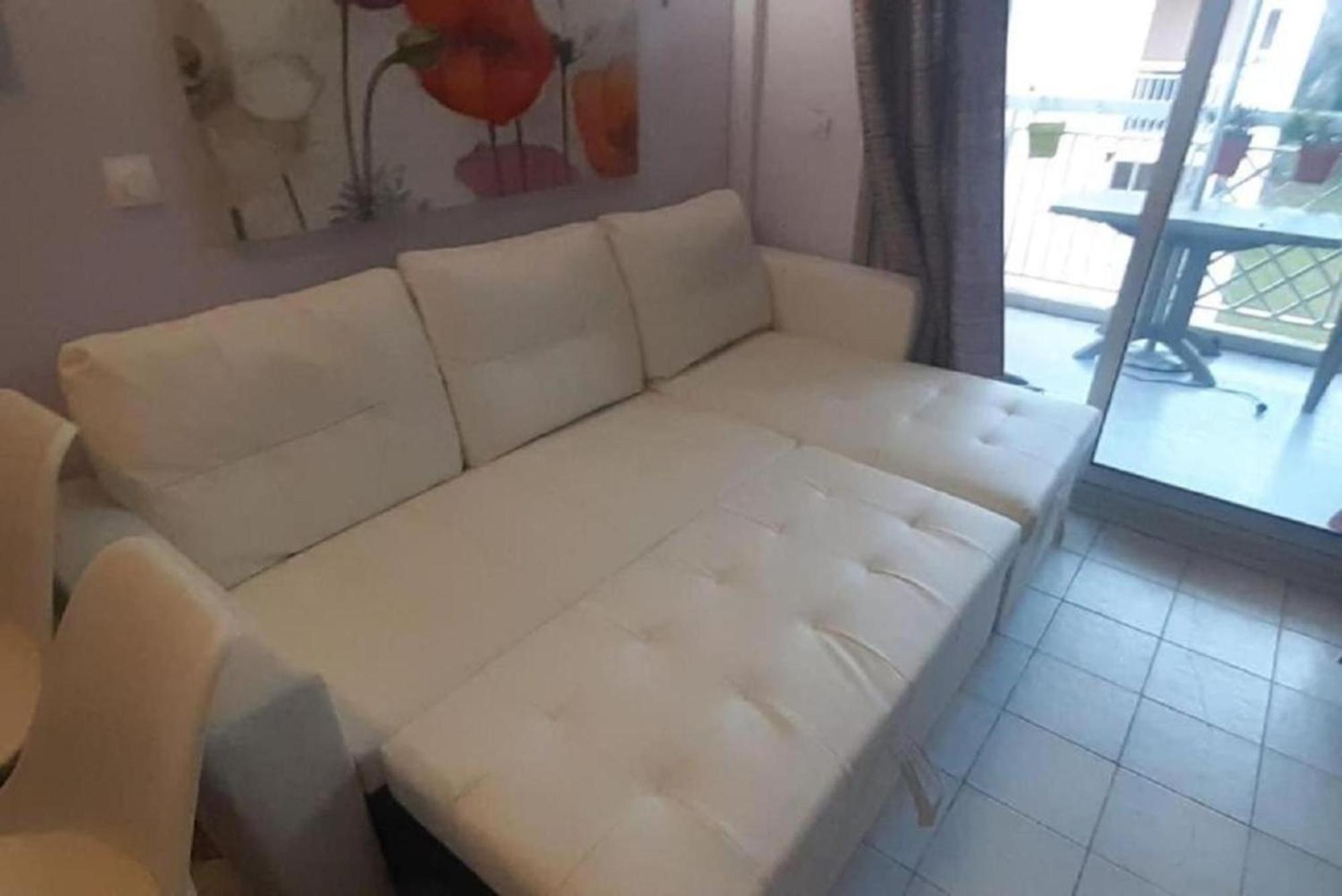 Appartement Accueillant A Golfe Juan 30 M² Piscine Zewnętrze zdjęcie